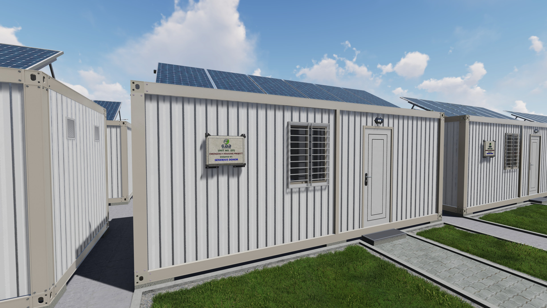 PROJECT TO ESTABLISH A GREEN RESIDENTIAL CITY FROM PREFABRICATED UNITS IN THE GAZA STRIP