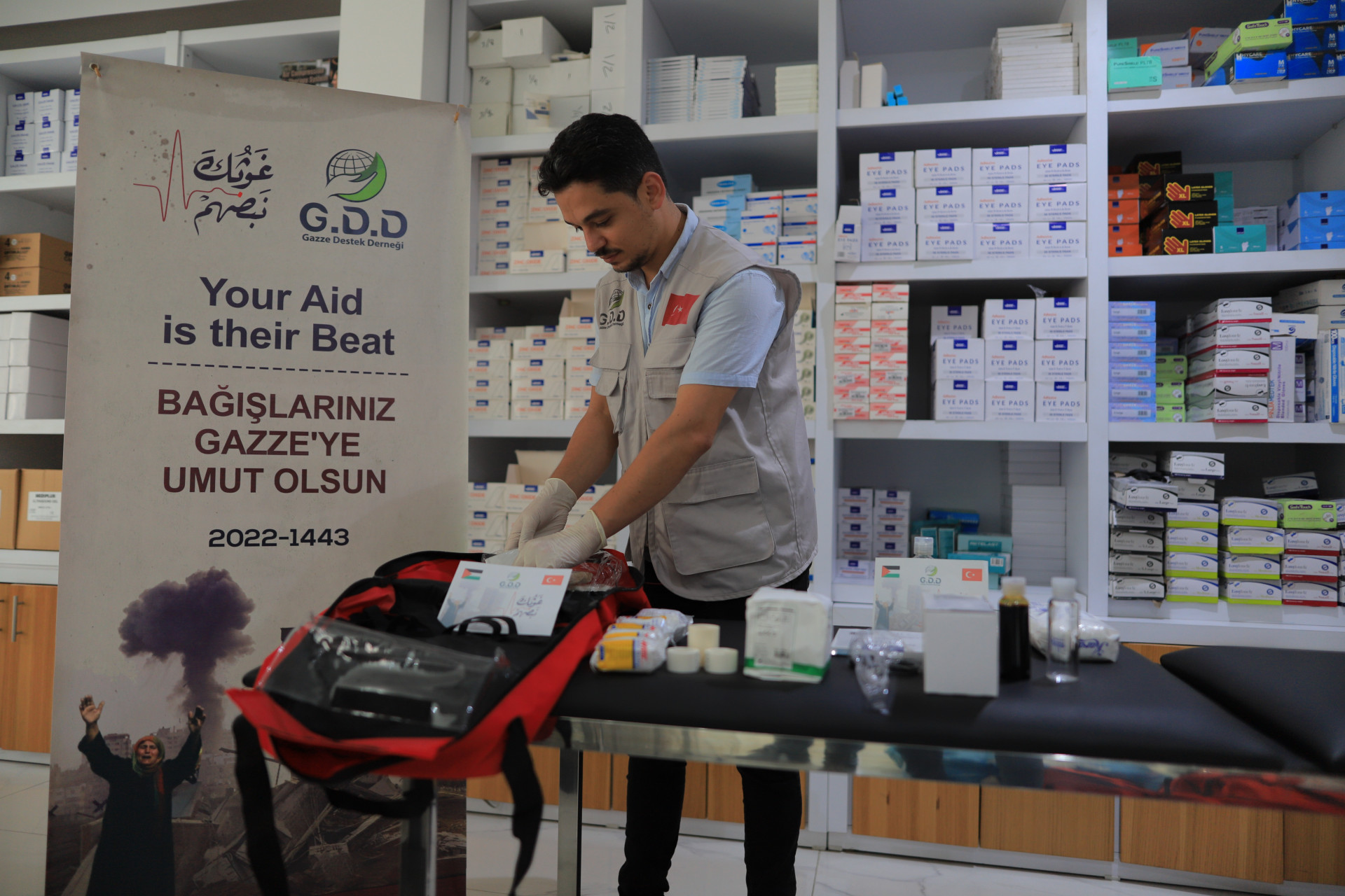 مشاريع الإغاثة الطبية