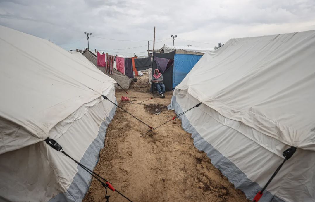 As winter approaches in Gaza, two million displaced individuals are struggling to survive outdoors