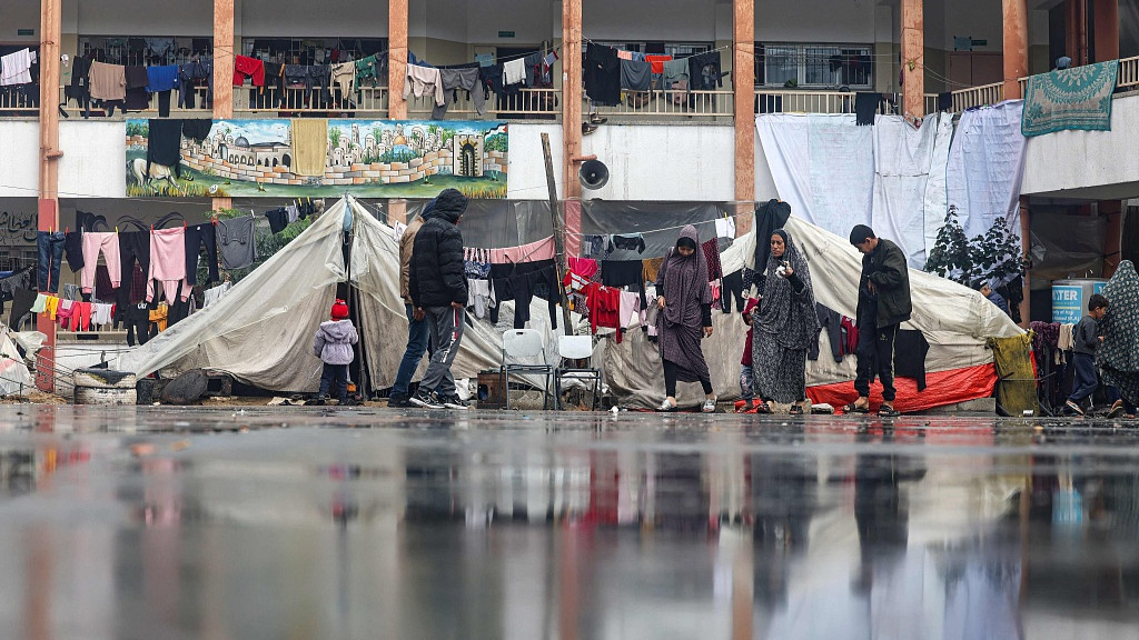 This is how the people of the tents describe winter in Gaza!